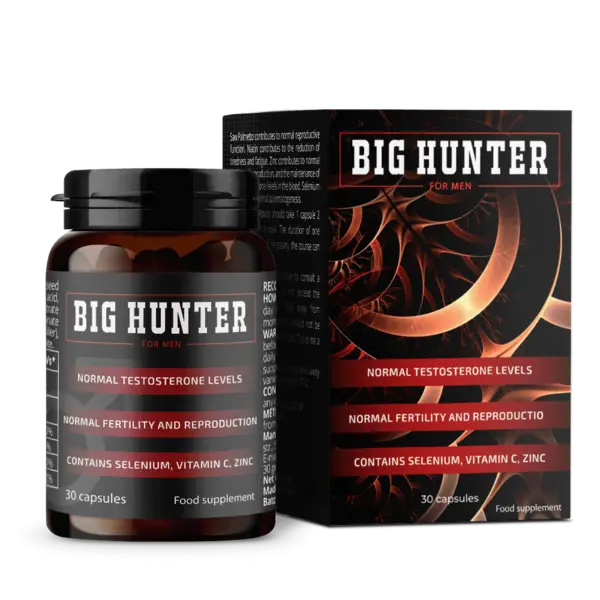 BigHunter Capsule pentru îmbunătățirea potenței