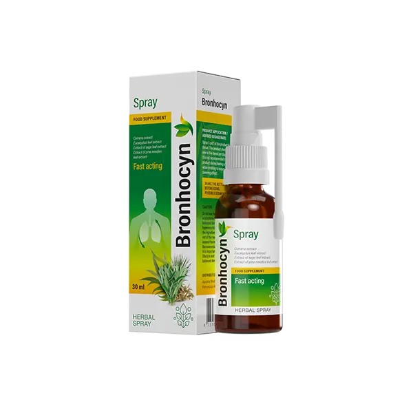 Bronhocyn Spray împotriva fumatului