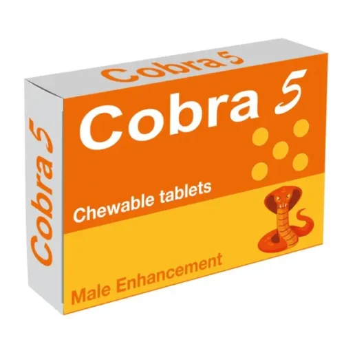 Cobra 5 Tablete masticabile pentru potență