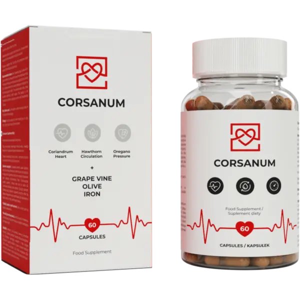 CORSANUM Capsule pentru tensiune arterială