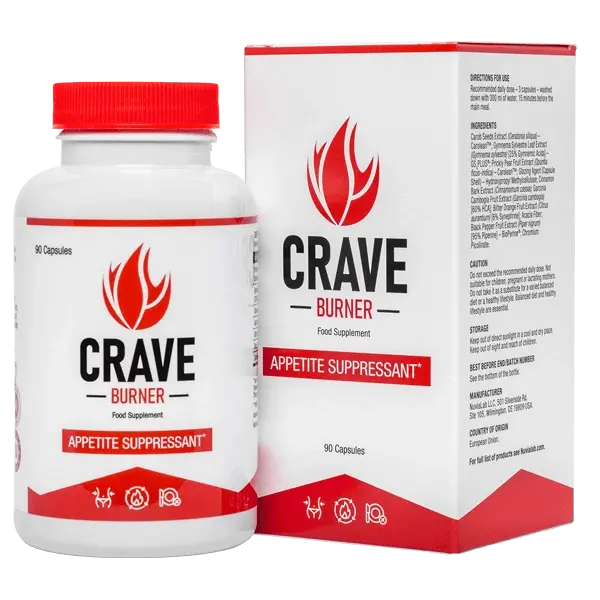 CRAVE BURNER Capsule – supresoare ale apetitului