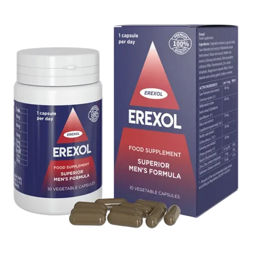 Erexol Capsule pentru îmbunătățirea potenței