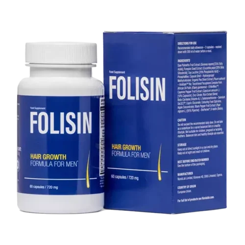 FOLISIN Capsule pentru bărbați contra căderii părului