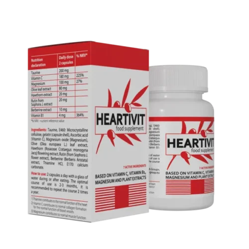 Heartivit Capsule pentru sănătatea inimii și a sistemului cardiovascular