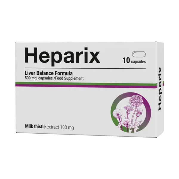 Heparix Capsule pentru funcționarea ficatului