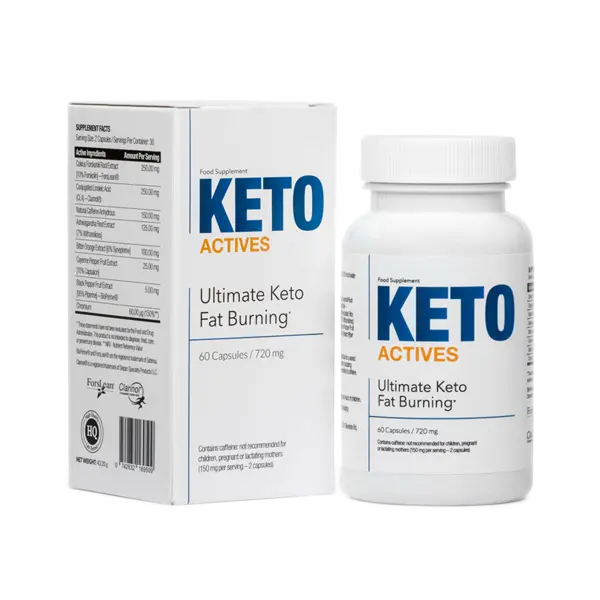 Keto Actives Capsule pentru pierderea în greutate