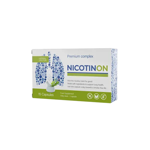 Nicotinon Capsule împotriva fumatului