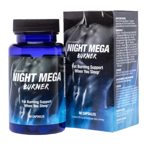 NIGHT MEGA BURNER Capsule pentru slăbit