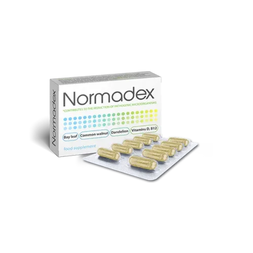 NORMADEX Capsule împotriva paraziților
