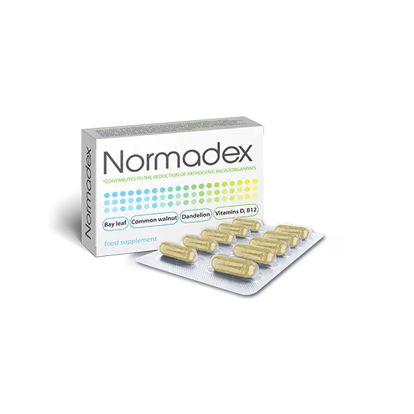 NORMADEX Capsule împotriva paraziților