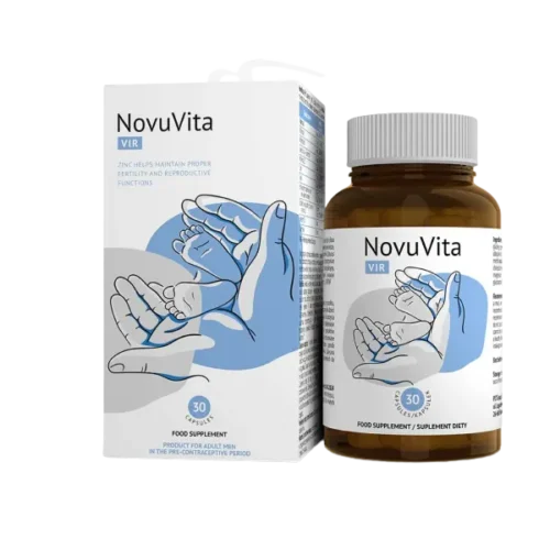NovuVita VIR Capsule – vitamine pentru fertilitatea bărbaților
