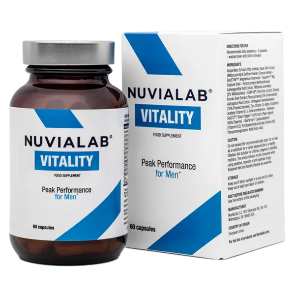 NUVIALAB VITALITY Capsule pentru potență