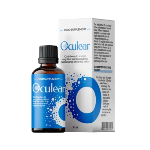 Oculear Picături (supliment alimentar) pentru vedere