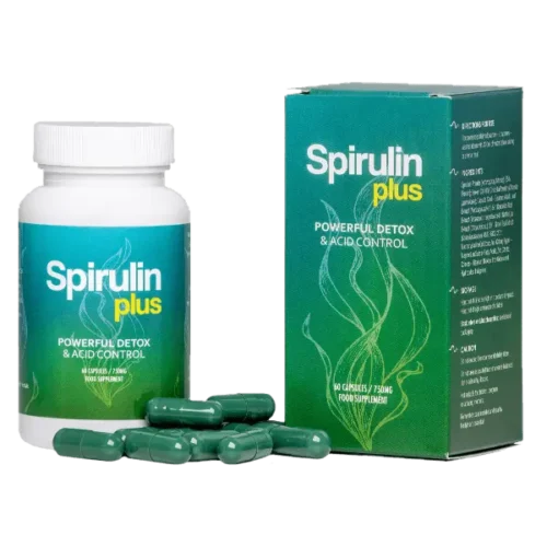 Spirulin Plus Capsule pentru curățarea intestinelor