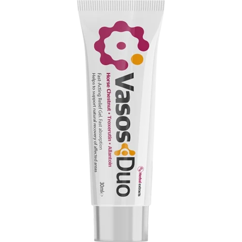 Vasos Duo Gel pentru dilatarea hemoroidală a venelor
