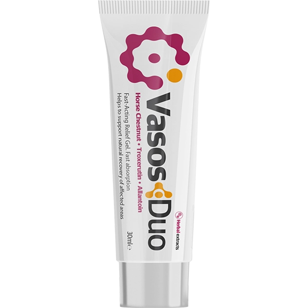Vasos Duo Gel pentru dilatarea hemoroidală a venelor