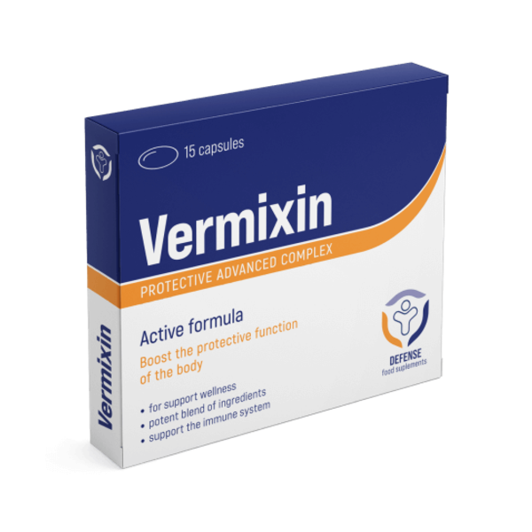 Vermixin Capsule împotriva paraziților
