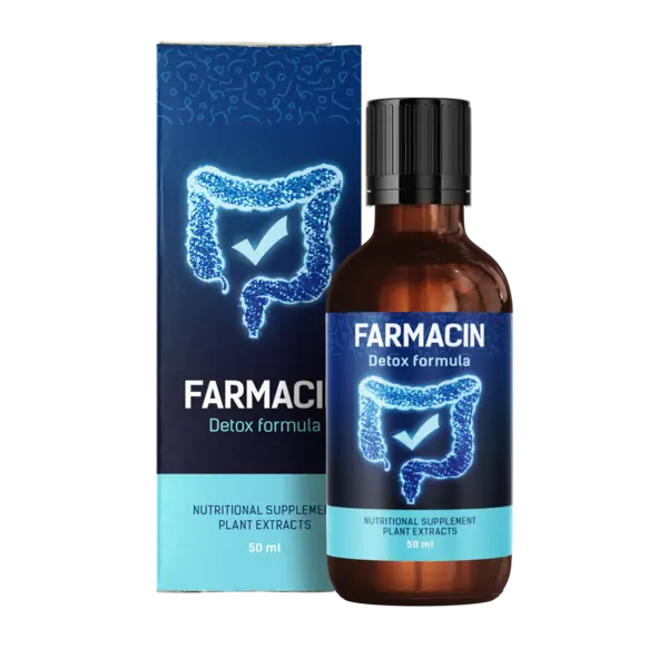 Farmacin Capsule împotriva paraziților și pentru detoxifierea intestinului