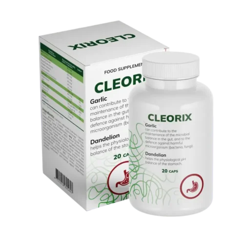 Cleorix Capsule împotriva paraziților, pentru detoxifierea organismului