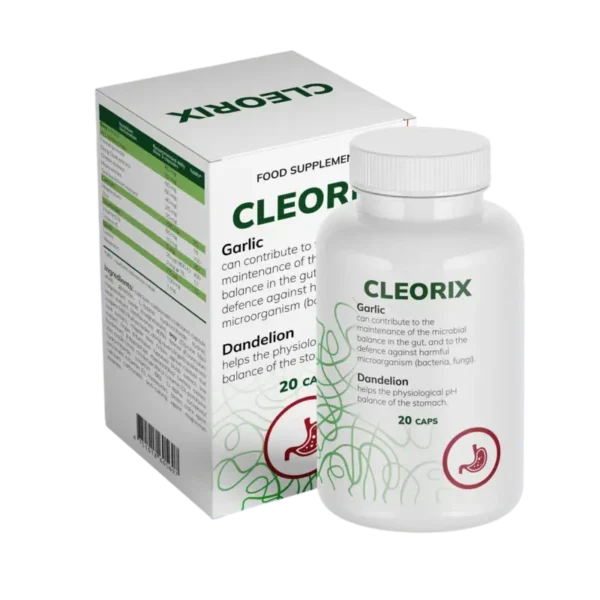 Cleorix Capsule împotriva paraziților, pentru detoxifierea organismului