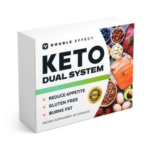 Keto Dual System Capsule pentru slăbit