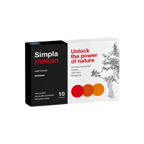 Simpla Motion Capsule pentru sănătatea articulațiilor, a sistemului cardiovascular, pentru potență, în caz de diabet și prostatită