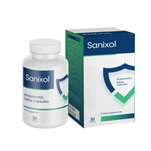 Sanixol Capsule pentru detoxifiere și combaterea paraziților