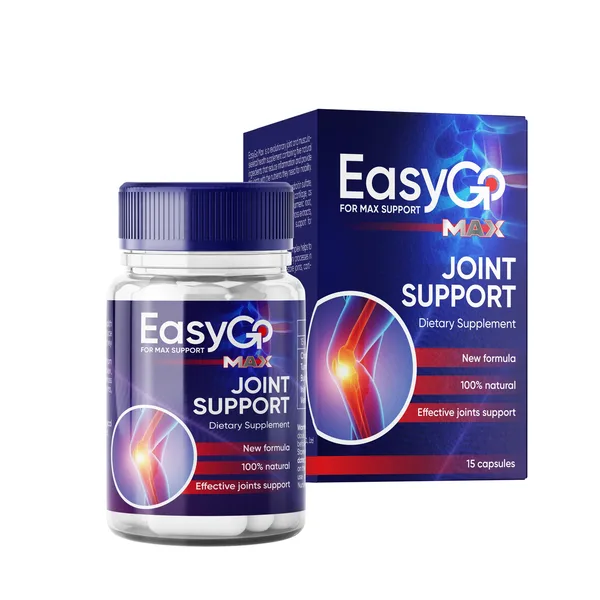 Easy Go Max Capsule pentru articulații și mușchi, pentru creșterea mobilității și reducerea inflamațiilor
